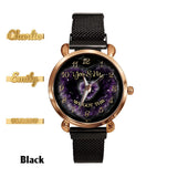 You & Me We Got This - Personalized Couple Women Hand Watch With Strap Charms