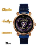 You & Me We Got This - Personalized Couple Women Hand Watch With Strap Charms