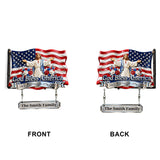 God Blessed America - Personalized Christian Wooden Wall Mount Sign