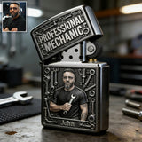 Garage Boss - Gift For Husband, For Father - Personalized Mechanic Lighter