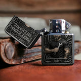 Garage Boss - Gift For Husband, For Father - Personalized Mechanic Lighter