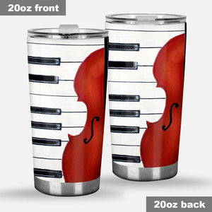 Piano Violin - Piano Tumbler