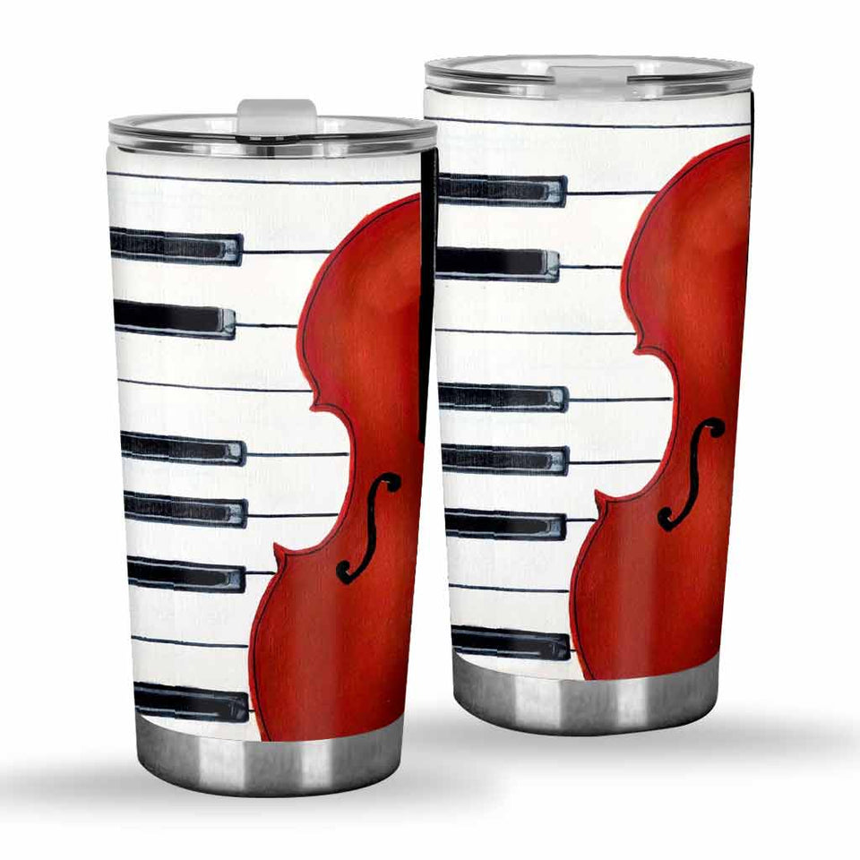 Piano Violin - Piano Tumbler