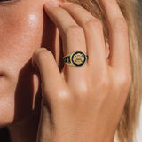 Strong One - Personalized Firefighter Signet Ring