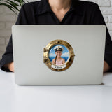 Cruise Door Magnet Captain - Personalized Cruising Magnet