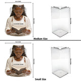 Reading Lady Plant Pot - Personalized Book Acrylic Pot