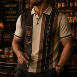 Whiskey & Cigar - Personalized Whisky Polo Shirt