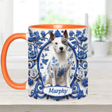 Cute Pitbull - Personalized Dog Accent Mug