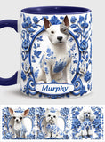 Cute Pitbull - Personalized Dog Accent Mug