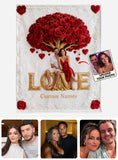 You And Me - Personalized Couple Blanket