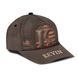Initial Gift For Him, Husband, Dad... - Personalized Classic Cap