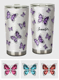 Love Butterflies - Personalized Butterfly Tumbler