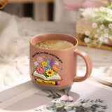 Teacher Gifts Boho Kraft - Personalized Teacher Printed Pottery Mug