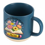 Teacher Gifts Boho Kraft - Personalized Teacher Printed Pottery Mug
