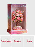 My Beautiful Garden Perfect Gift For Mom, Grandma - Personalized Mother Custom Shaped Acrylic Plaque