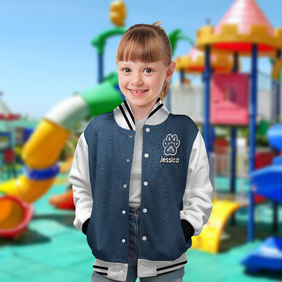 Cool Dog - Personalized Dog Varsity Jacket