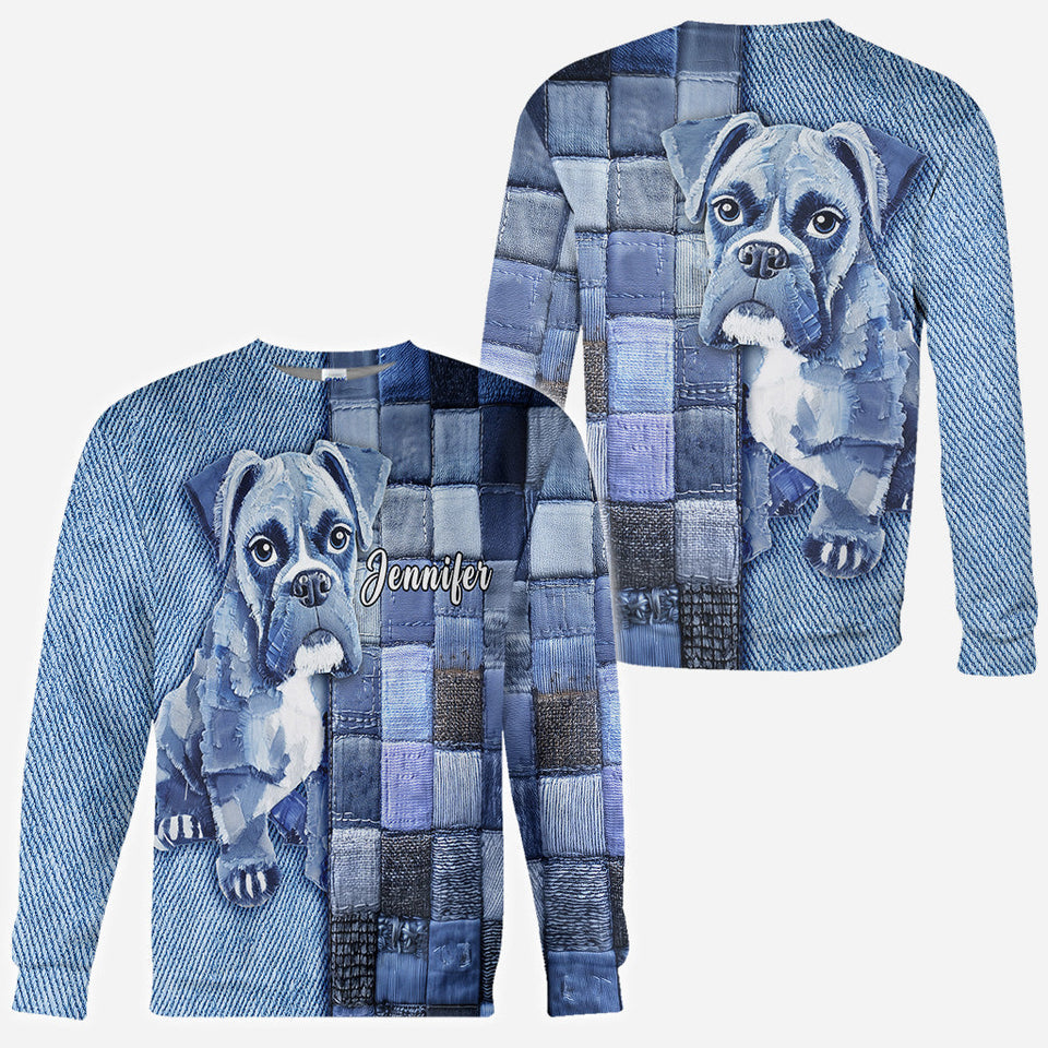 Love Boxer - Personalized Dog All Over Shirt