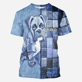Love Boxer - Personalized Dog All Over Shirt