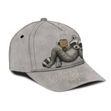 Funny Sarcastic Gift For Christians - Personalized Raccoon Classic Cap