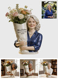 Thanks For Helping Me Grow - Personalized Teacher Acrylic Pot