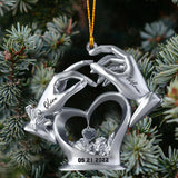 Anniversary Gifts For Couple - Personalized Couple Ornament