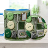 Love Disc Golf - Personalized Disc Golf Accent Mug & Coaster