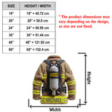 Proud Firefighter - Personalized Firefighter Non-Slip Tufted Rug