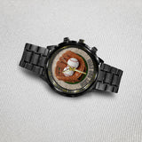 We Caught The Best Dad Baseball, Softball - Personalized Father Hand Watch
