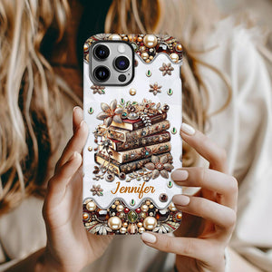 Just A Girl Who Loves Books - Personalized Book Full Print Phone Case