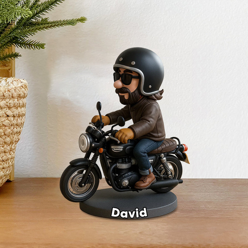 Amazing Ride - Personalized Biker Custom Shaped Acrylic Plaque