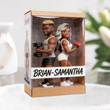 No Pain No Gain - Personalized Fitness Custom Shaped Acrylic Plaque