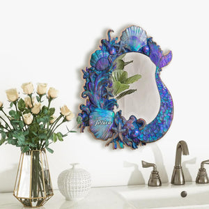 Ocean's Breath - Personalized Sea Lover Wall Hanging Mirror