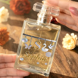 Enchantic Initial Letter Gift - Personalized Self Love Refillable Perfume Bottle