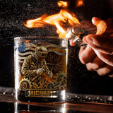 Strong Welders Drink Whiskey - Personalized Welder Whiskey Glass