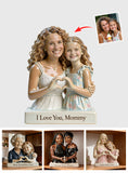 Perfect Gift For Her - Personalized Mother Custom Shaped Acrylic Plaque