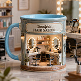 Proud Hair Stylist - Personalized Hairdresser Accent Mug