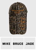 All Racks Matter Camo - Personalized Hunting Extra Long Bill Hat