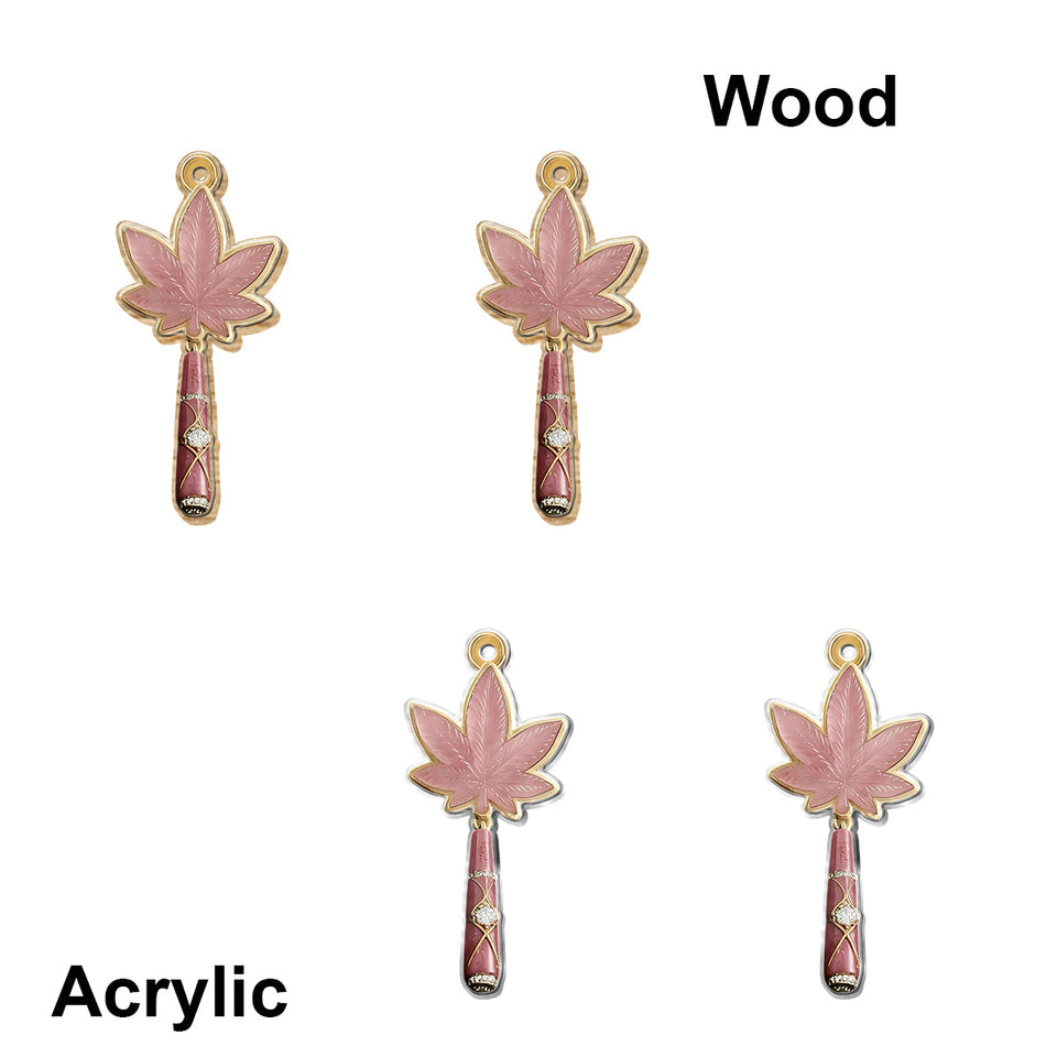 Feeling Dope - Personalized Weed Earrings & Pendants Necklace