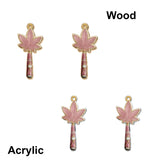 Feeling Dope - Personalized Weed Earrings & Pendants Necklace