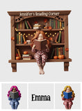 Reading Corner - Personalized Book Custom Shaped Wood Sign