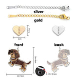 Any Pet Photo - Personalized Dog Dangling Charms