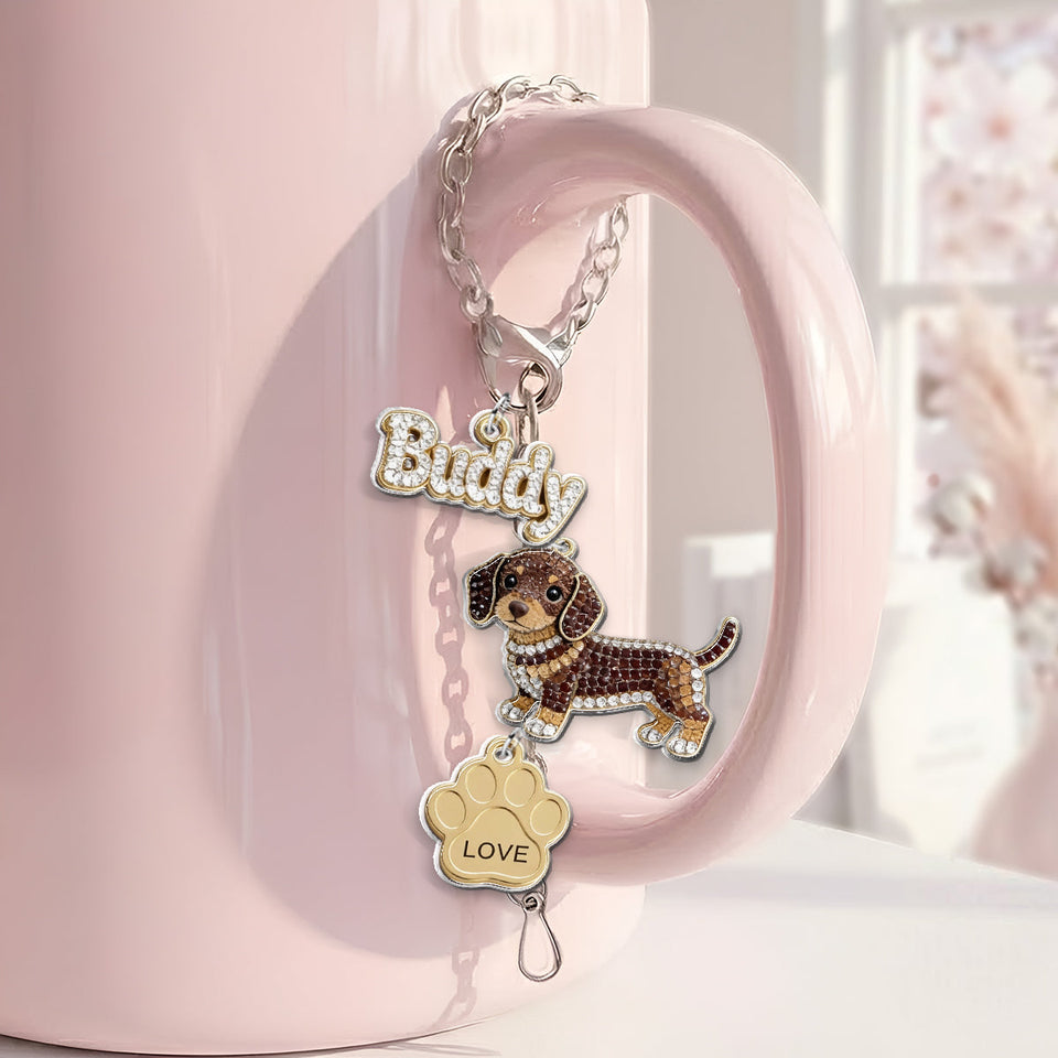 Any Pet Photo - Personalized Dog Dangling Charms