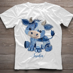 Cute Highland Cow - Personalized Highland Cow T-shirt And Hoodie