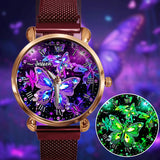 Butterfly Lovers - Personalized Butterfly Women Hand Watch