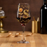 It Takes A Long Time To Grow An Old Friend - Personalized Bestie Wine Glass With Long Stem