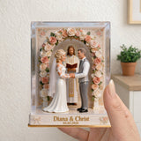 Our Wedding - Personalized Couple Acrylic Display Box