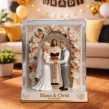 Our Wedding - Personalized Couple Acrylic Display Box