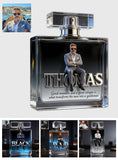 Cologne For Man - Any Photo, Any Title - Personalized Luxury Refillable Perfume Bottle