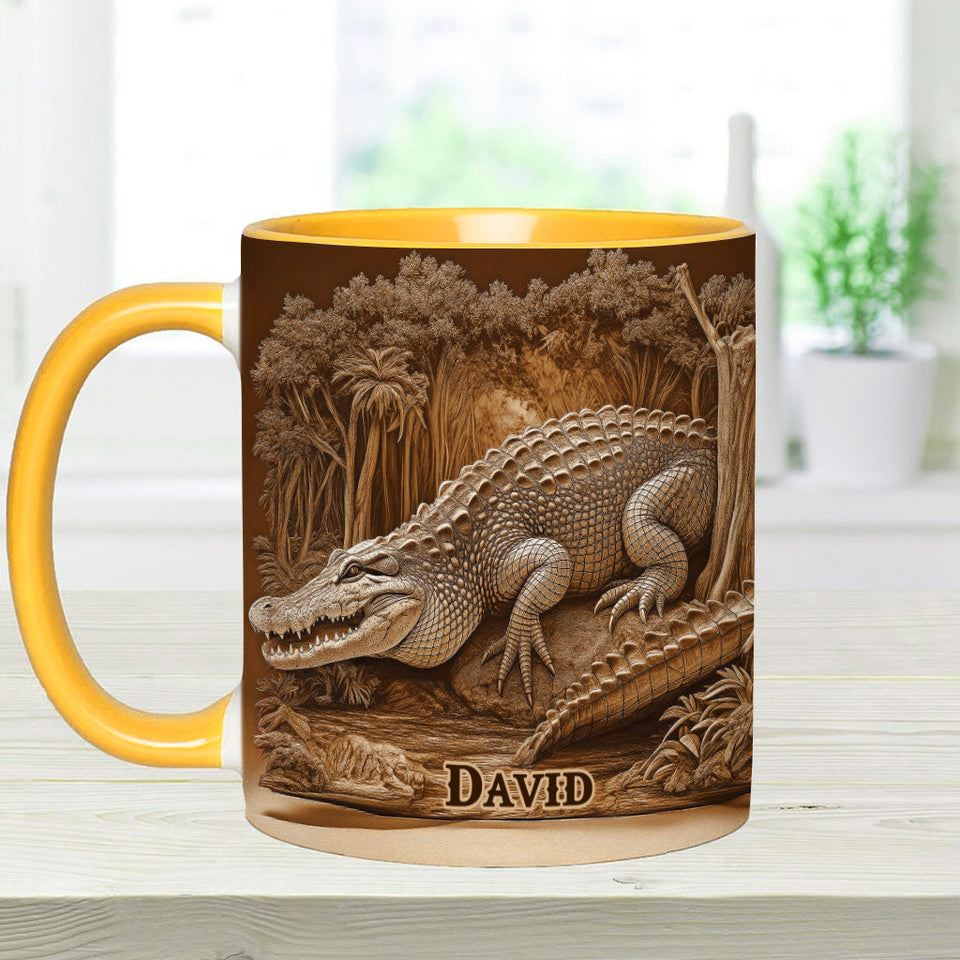 Later Gator - Personalized Hunting Accent Mug