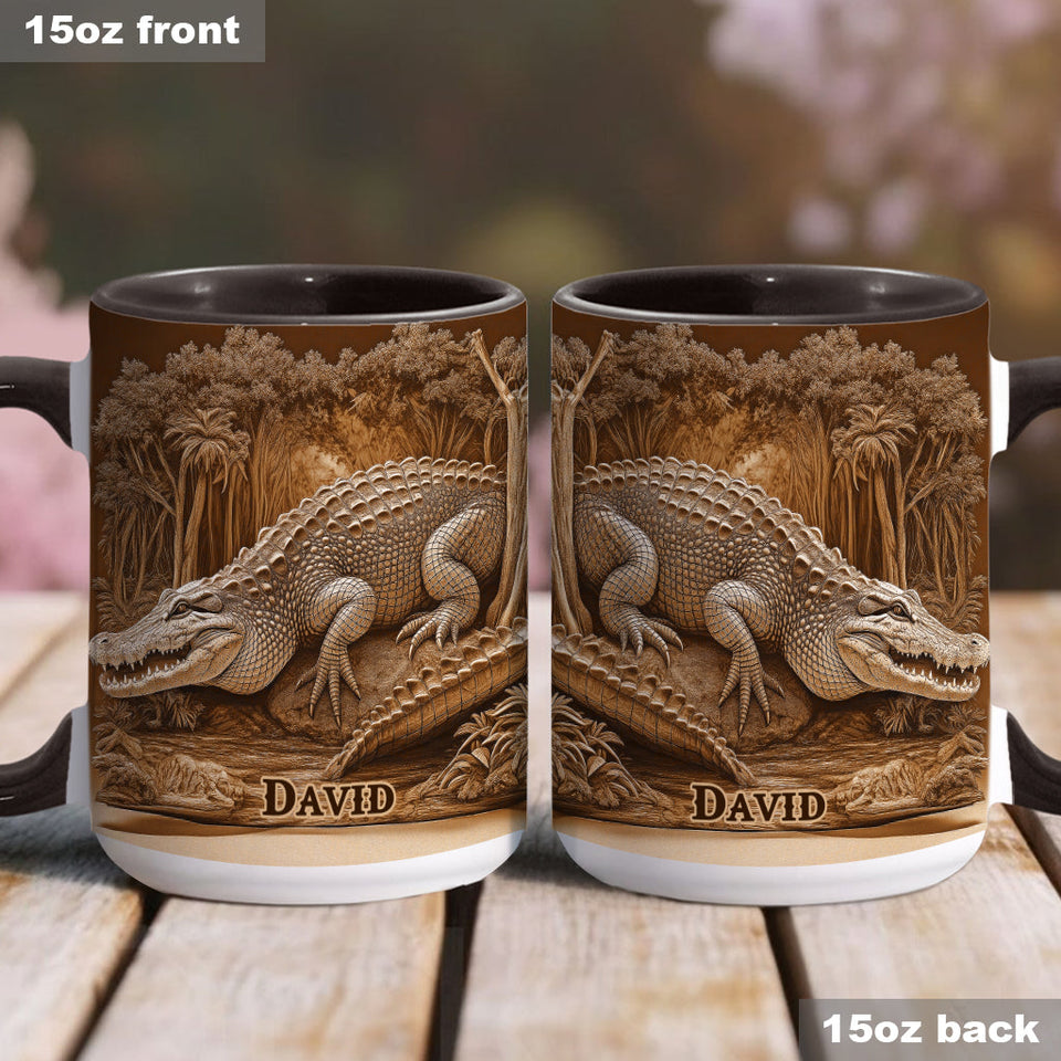 Later Gator - Personalized Hunting Accent Mug